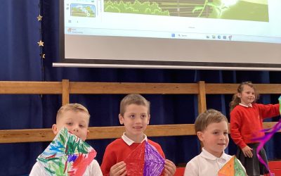 Rainbow Class Shine in Their Class Assembly!