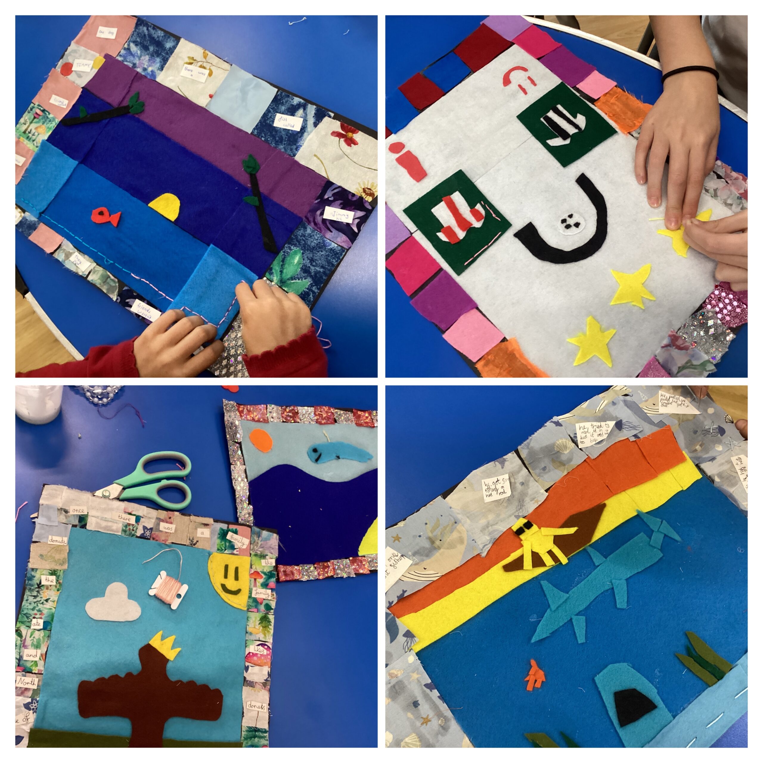 Textiles in Chester-le-Street School