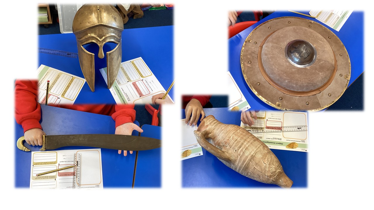 Greek day in a Chester-le-Stret School