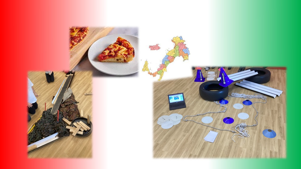 Italy day at Chester-le-Street school