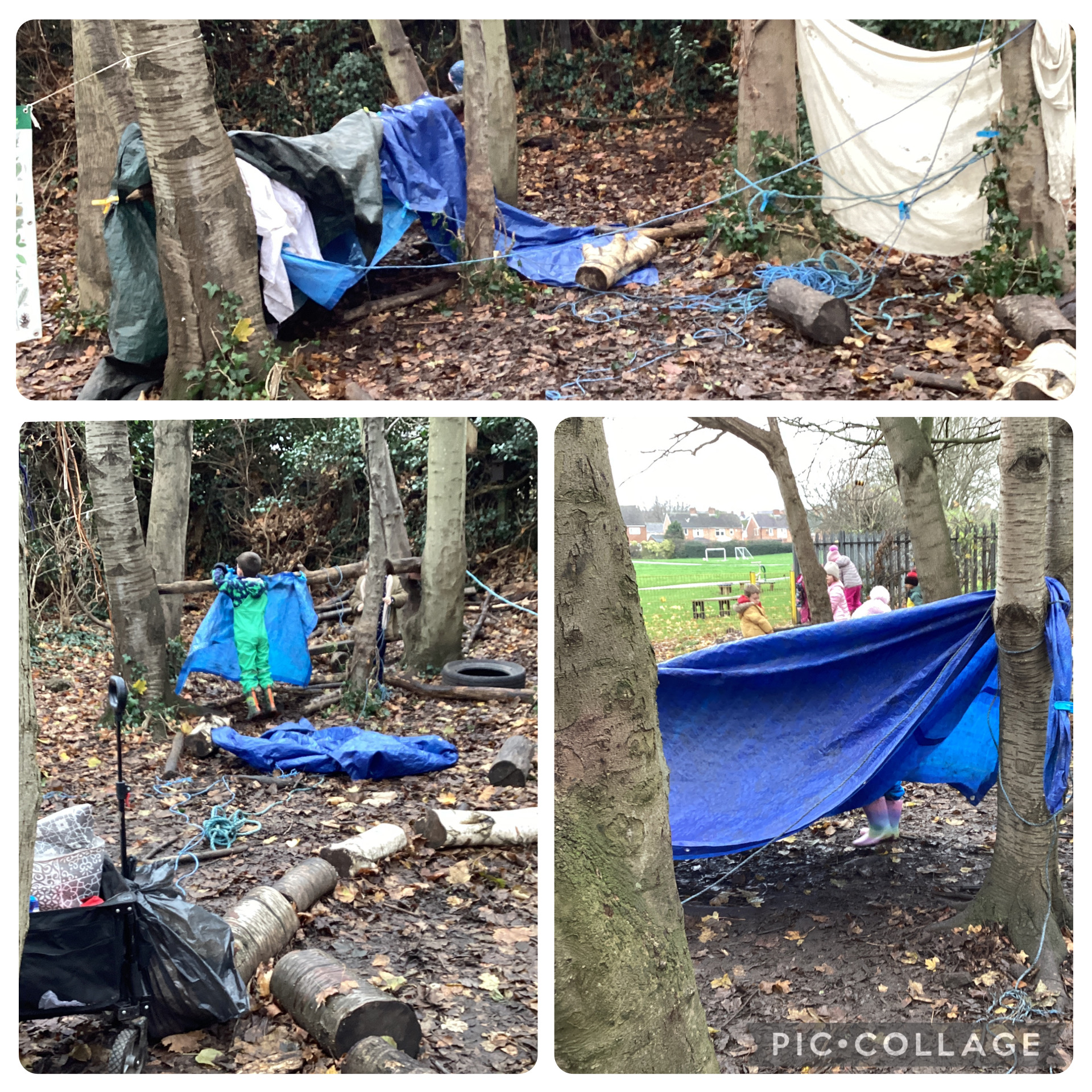Den Building at a Chester-le-Street school