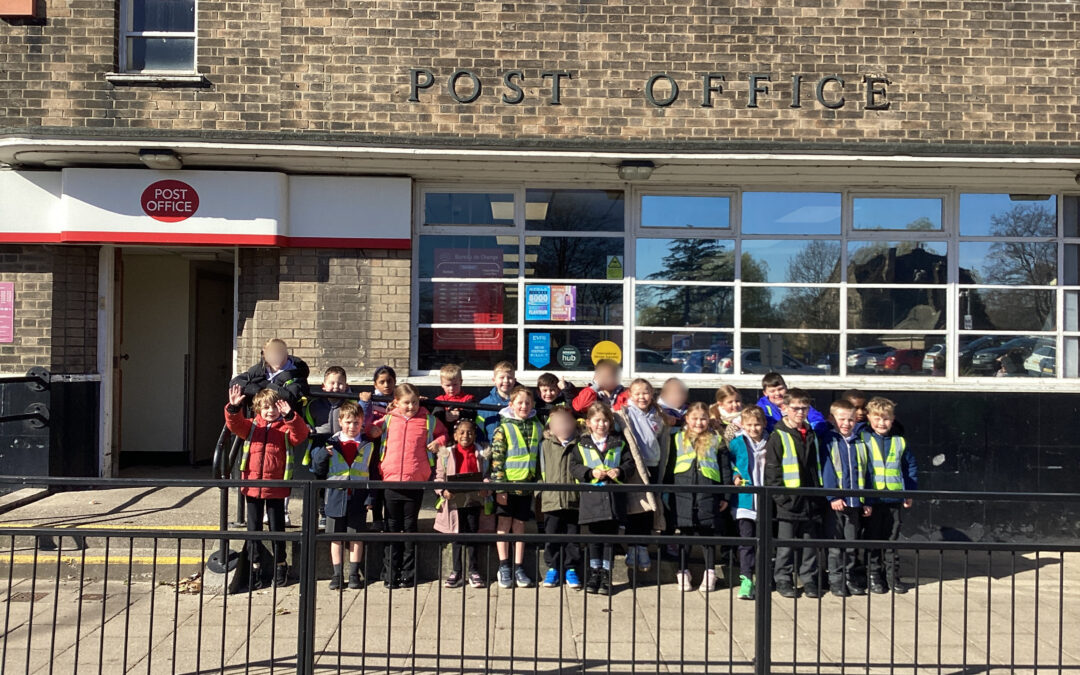 Year 2 Geographers at work.