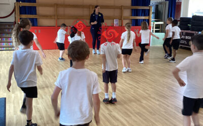 Key Stage 1 enjoy Zumba